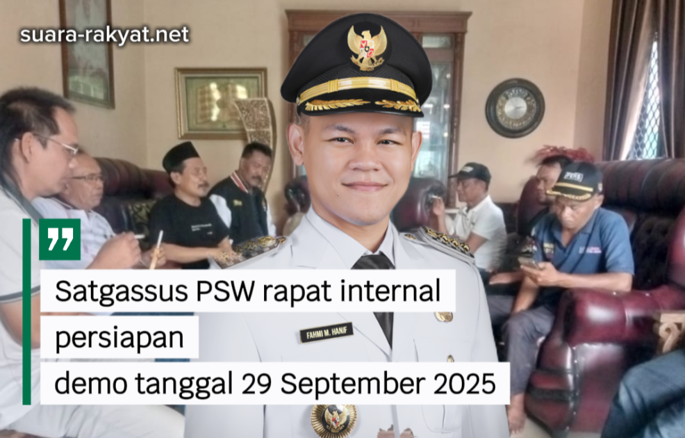 Satgassus PSW Siapkan Aksi Damai, Tujuh Tuntutan Siap Digulirkan ke Bupati Purbalingga