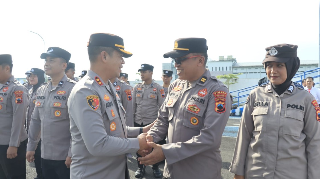 Pimpin Apel Perpisahan, AKBP Achmad Akbar Akhiri Masa Tugas di Polres Purbalingga